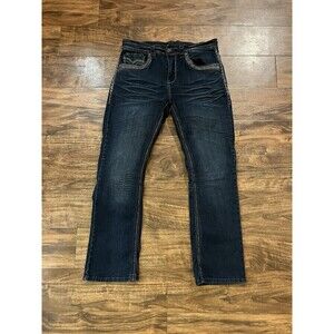 Platini Boot Cut Blue Jeans Size 34W/30L